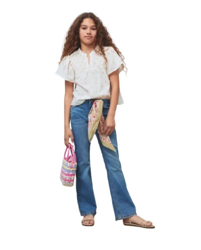 Pantalón de niña denim