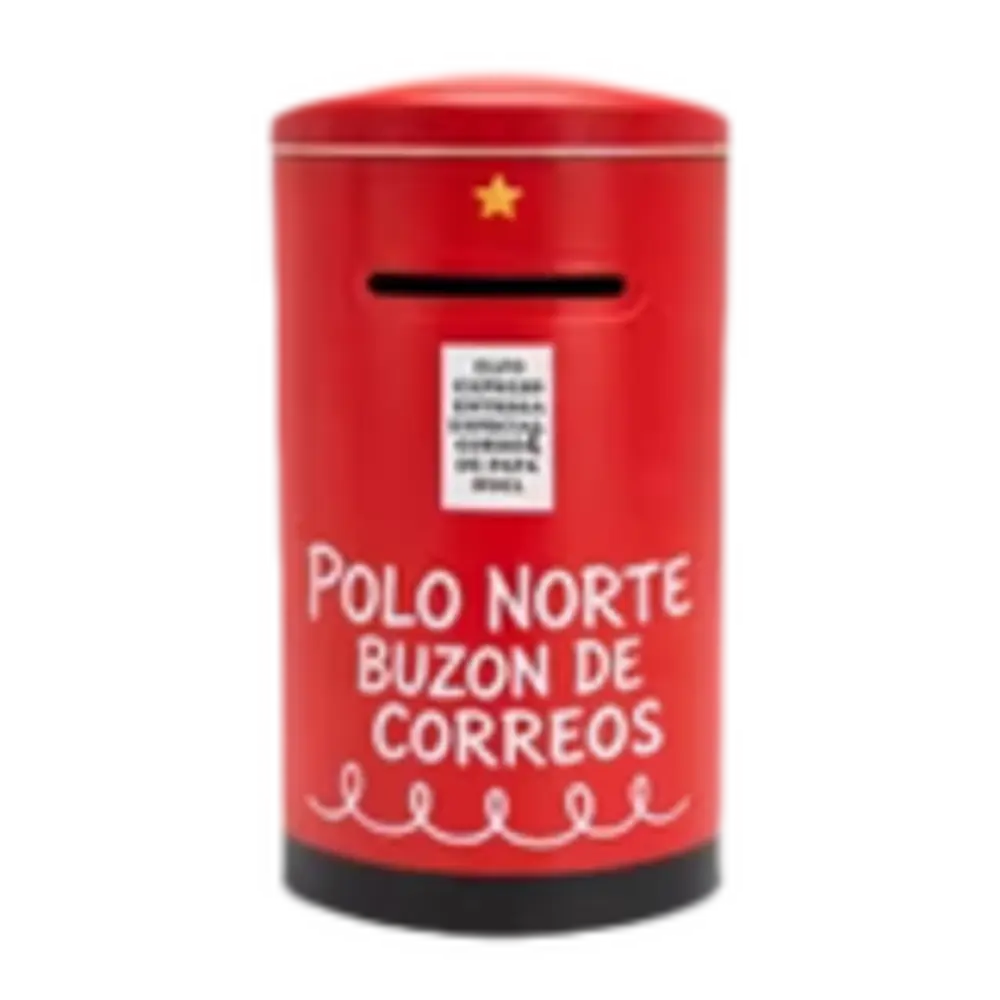 Buzón americano navideño