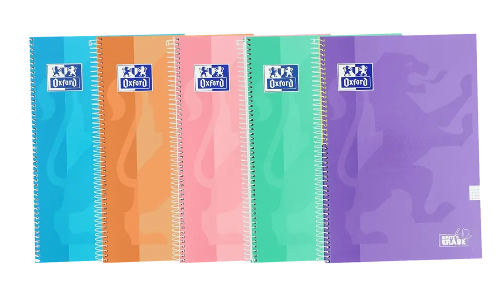 Pack de 5 cuadernos