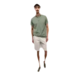 Polo piqué de hombre tinte