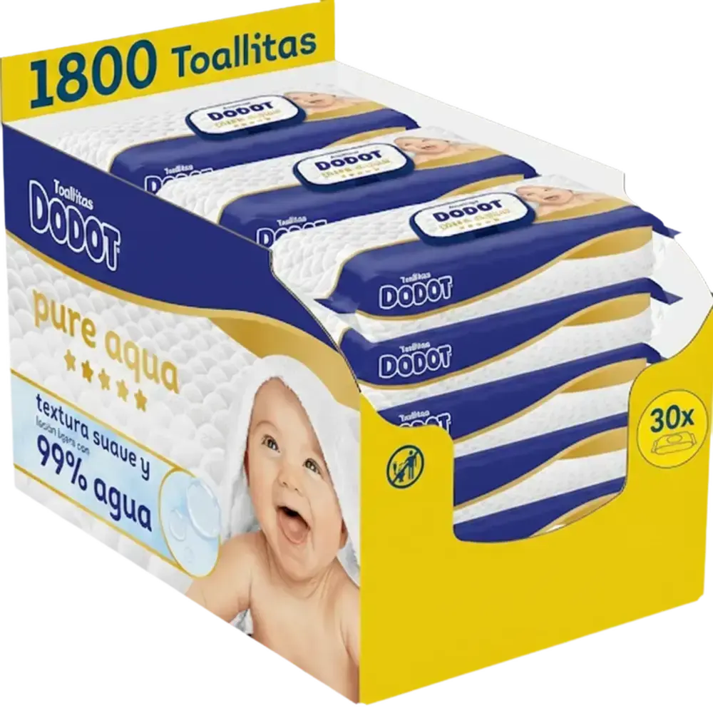Toallitas Dodot Pure Aqua
