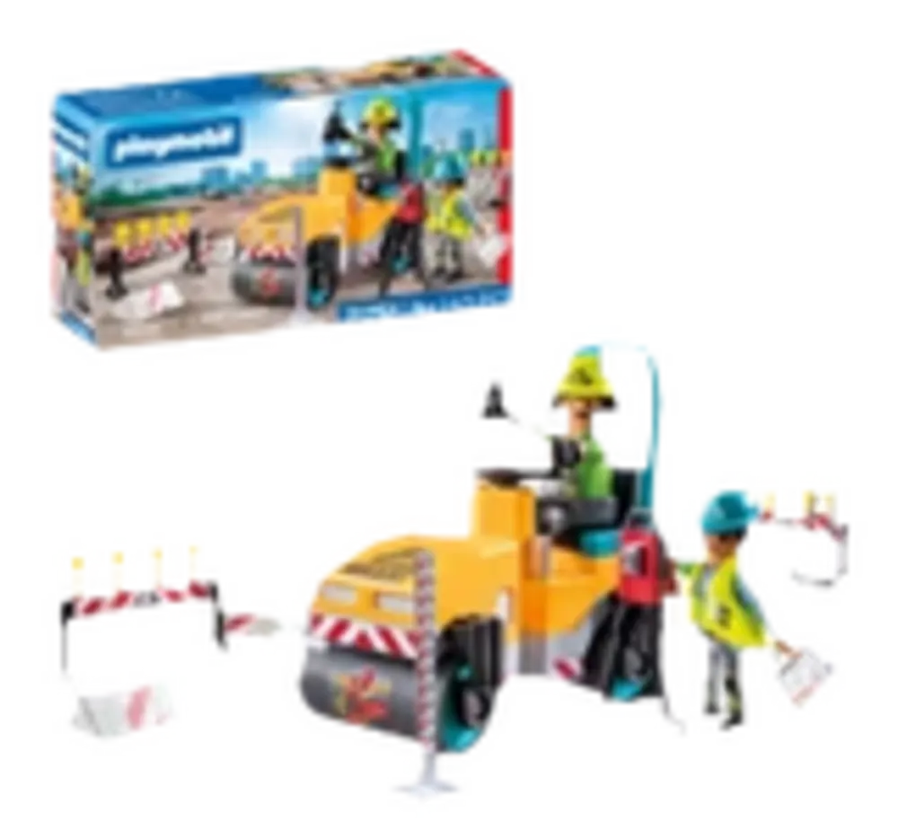 Playmobil Obra de Carretera