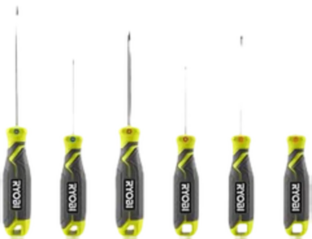 Juego destornilladores Ryobi