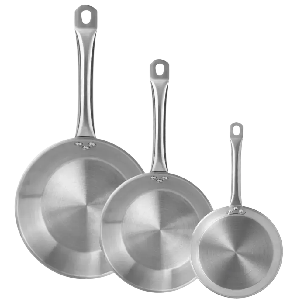 Set Sartenes Well Home Acero