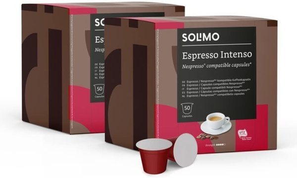 90 cápsulas de café Solimo