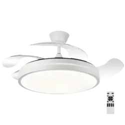 Ventilador de techo con luz LED