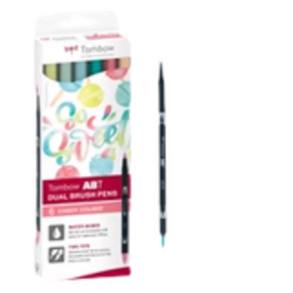 Tombow ABT Dual Brush 6 Rotuladores