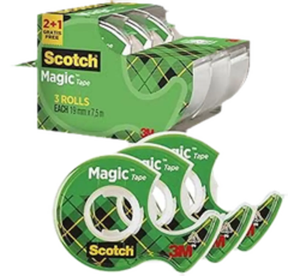 Cinta Scotch Magic Invisible