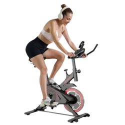 Bicicleta estática con pantalla LCD
