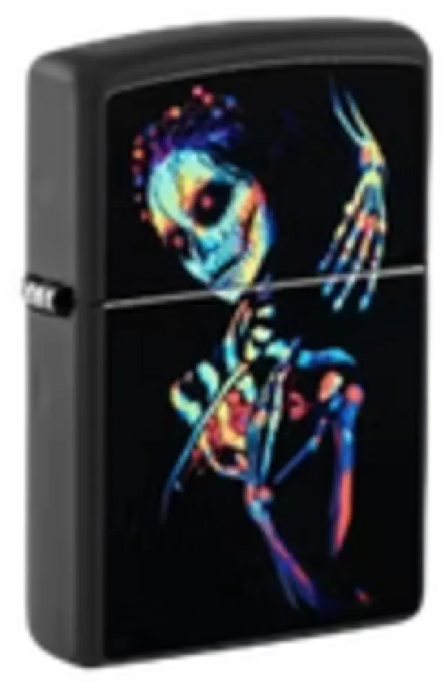 Mechero Zippo UV Skeleton