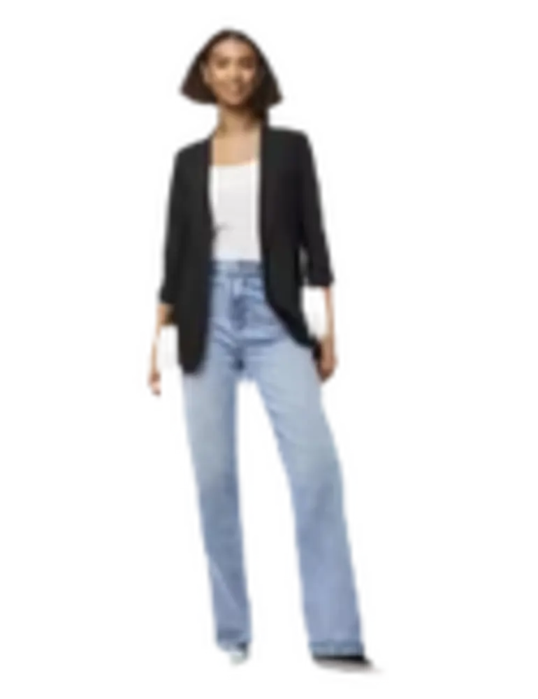 Blazer mujer PIECES manga 3/4