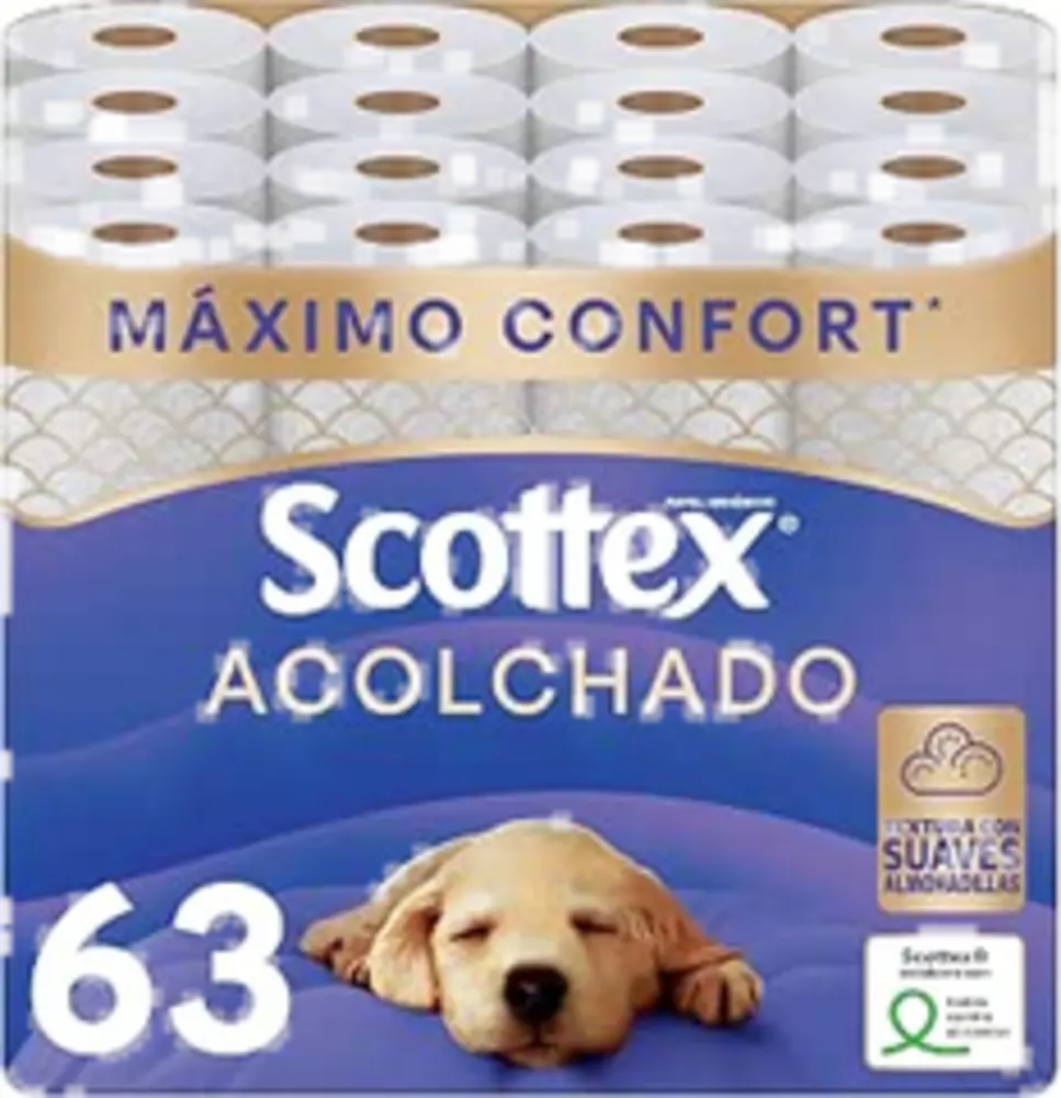 Papel Higiénico Scottex Acolchado