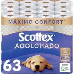 Papel Higiénico Scottex Acolchado