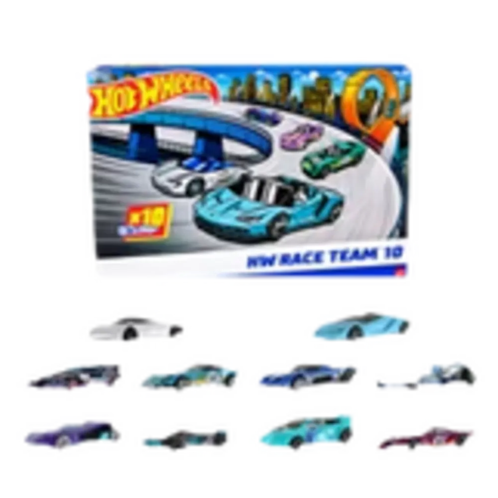 Hot Wheels Pack 10 Coches Juguete