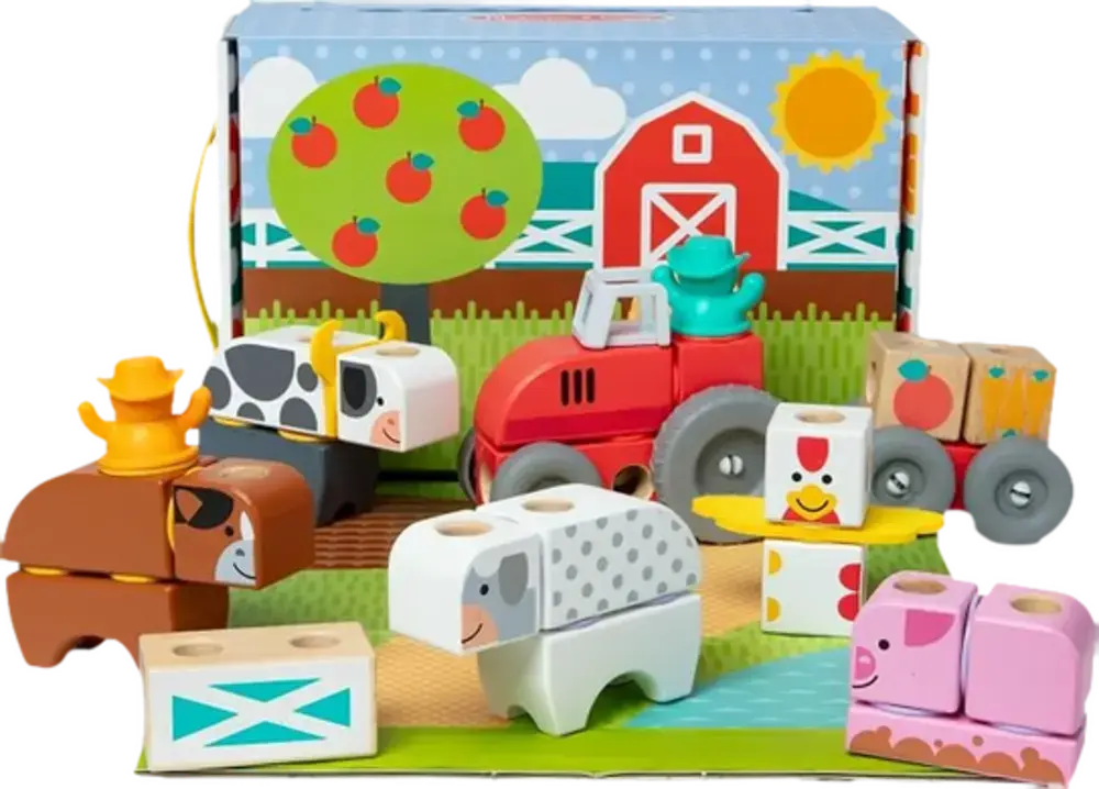 Set Granja Bloques Blockables