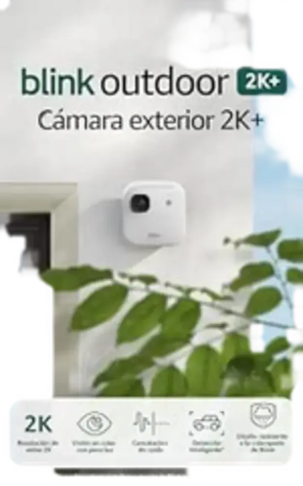 Cámara exterior Blink 2K+