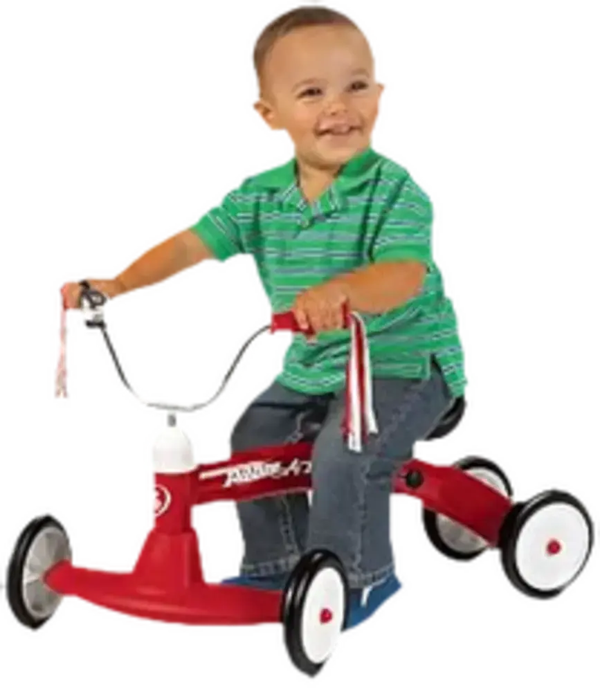 Radio Flyer Scoot About rojo