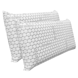 Pack 2 Almohadas Visco Carbono