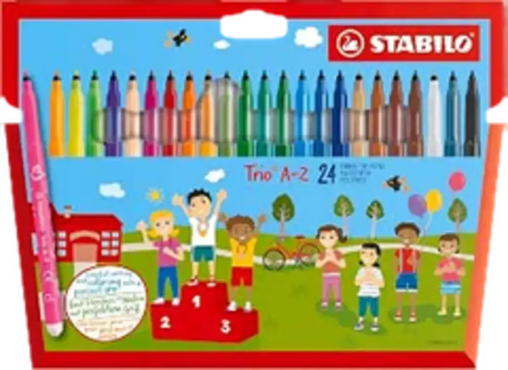 Rotulador Stabilo Trio A-Z