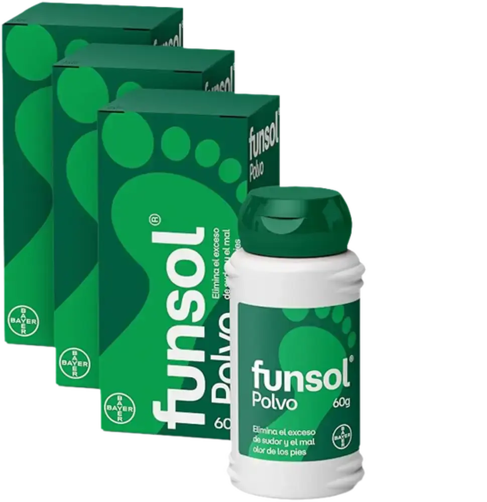 Funsol Polvo Desodorante Pies