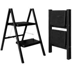Escalera Plegable UZIRO 2 Peldaños
