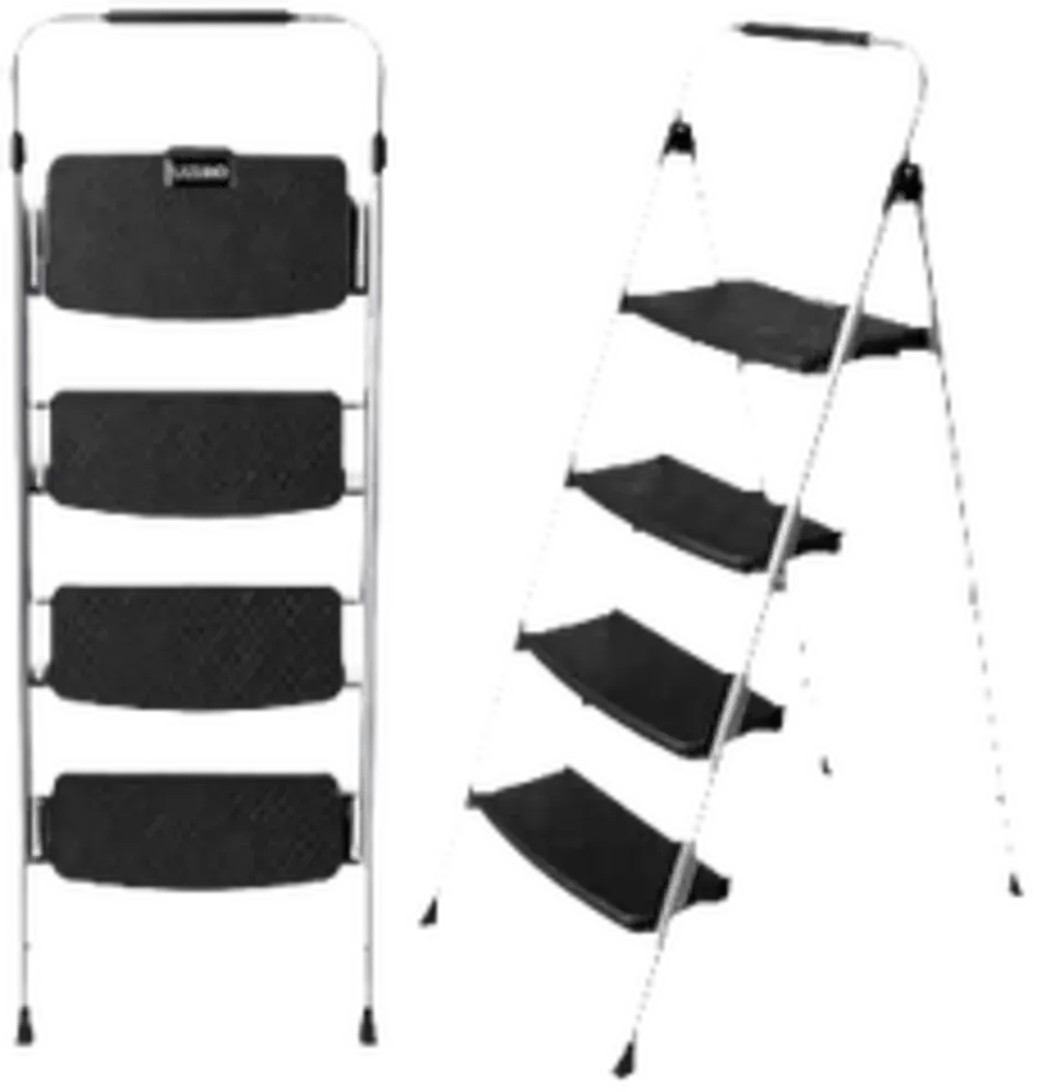 Escalera plegable UZIRO 4 peldaños
