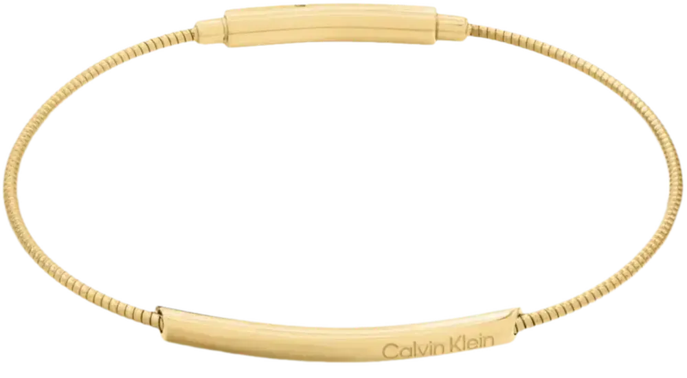 Pulsera Calvin Klein acero dorado