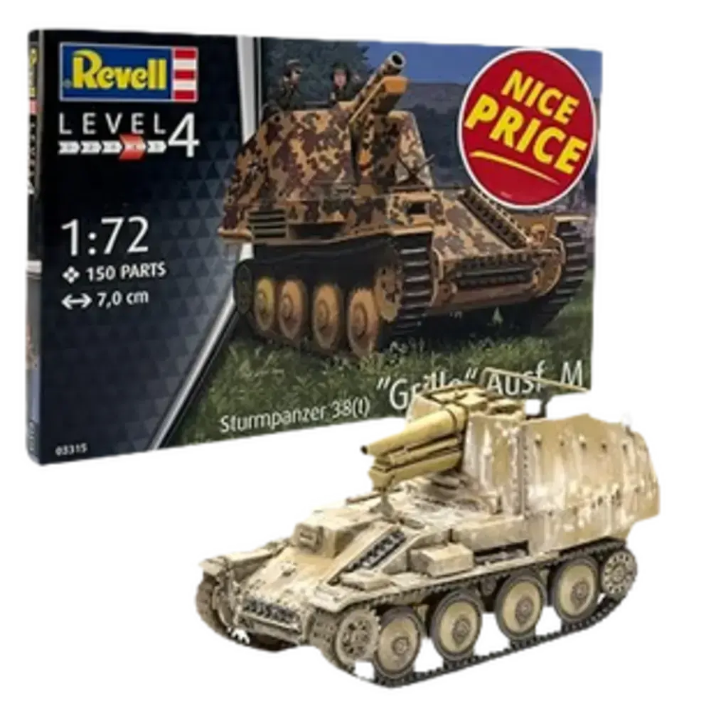Revell Sturmpanzer 38 (t) Grille