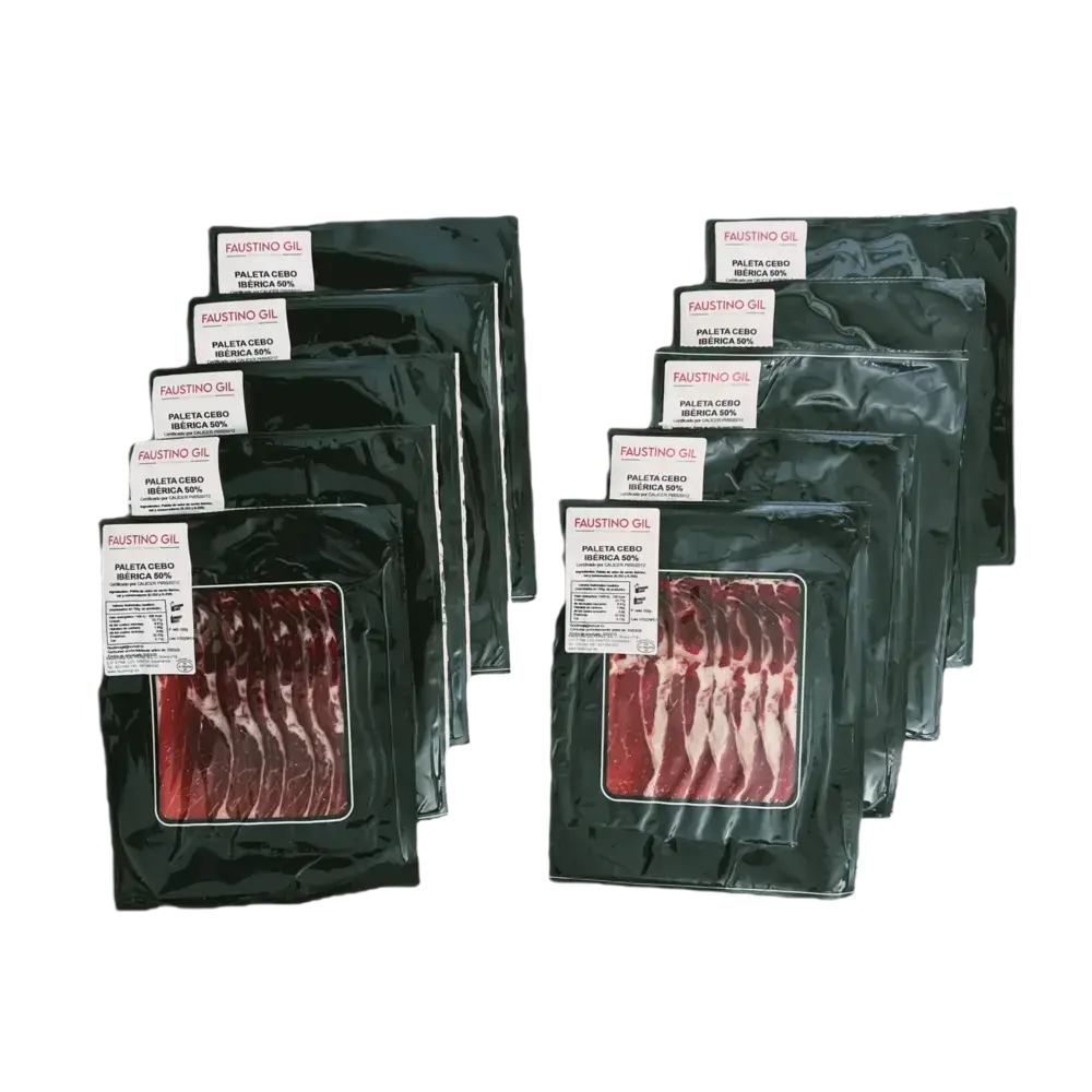 Paleta Ibérica Cebo Loncheada