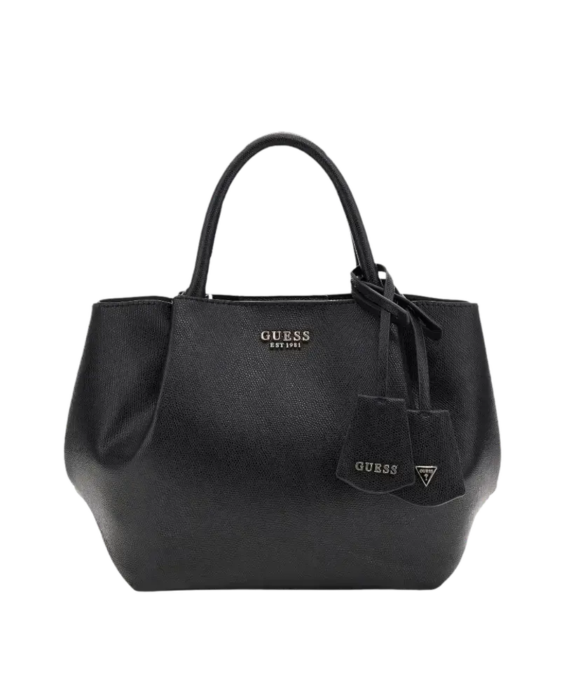 Bolso de mano Guess negro