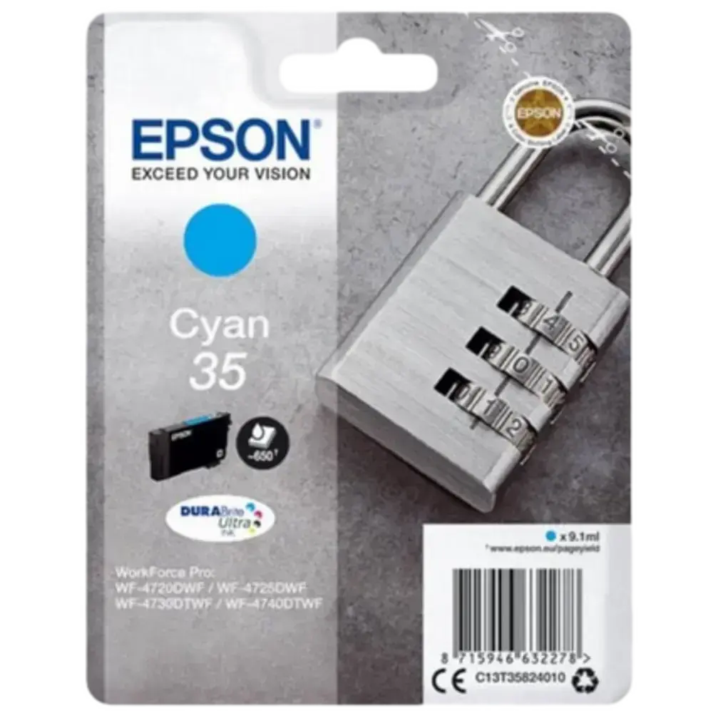 Cartucho Epson 35 Cian