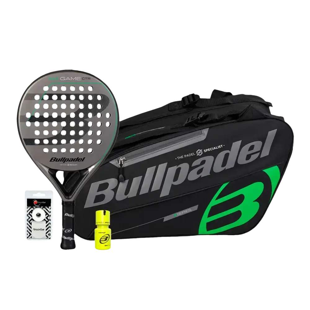 Pack Bullpadel Game CTR Gris
