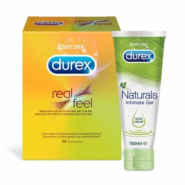 Preservativos Durex Real Feel 