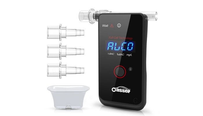 Alcoholímetro portátil