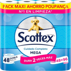 9 rollos Scottex