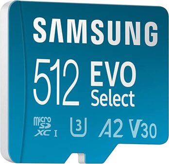 Tarjeta MicroSD de 512GB