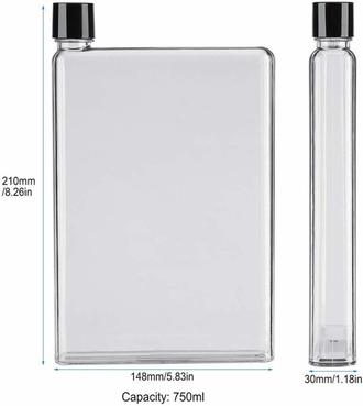 Botella de agua de viaje