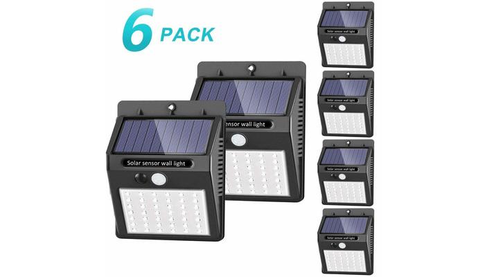 Luces solares para exteriores