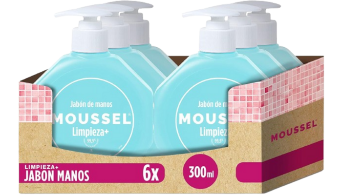 Jabón de manos Moussel