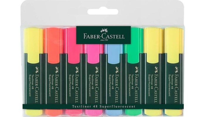 Subrayadores Faber Castell