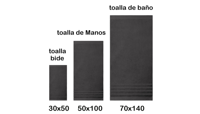 Toallas de baño