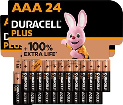 24 Pilas Duracell AAA