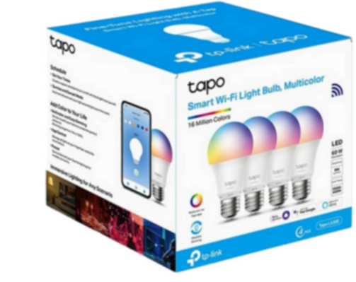 4 bombillas inteligentes