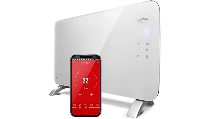 Radiador de cristal de 1000W