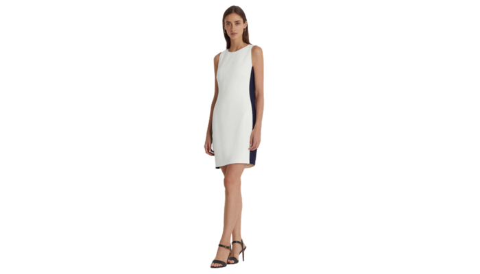 Vestido Crepé Ralph Lauren