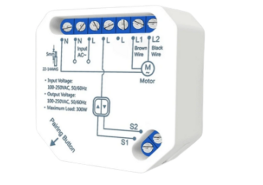 Módulo persianas/cortinas