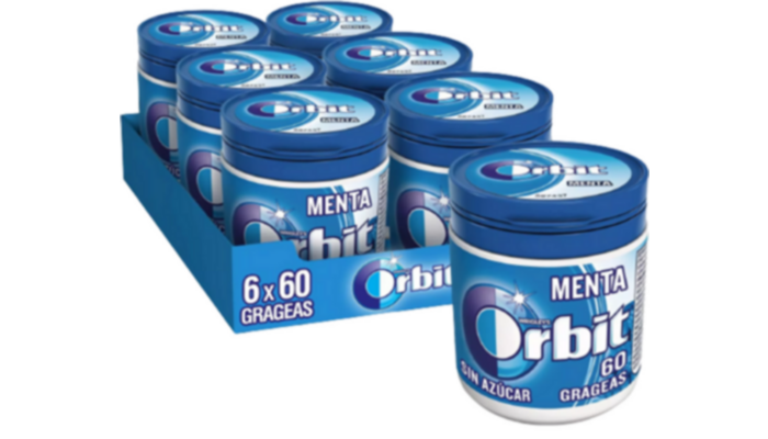 Chicles Orbit Sin Azúcar