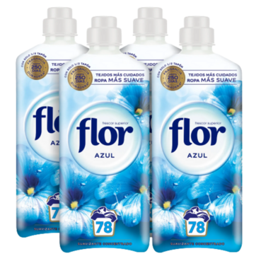 Suavizante Flor Azul