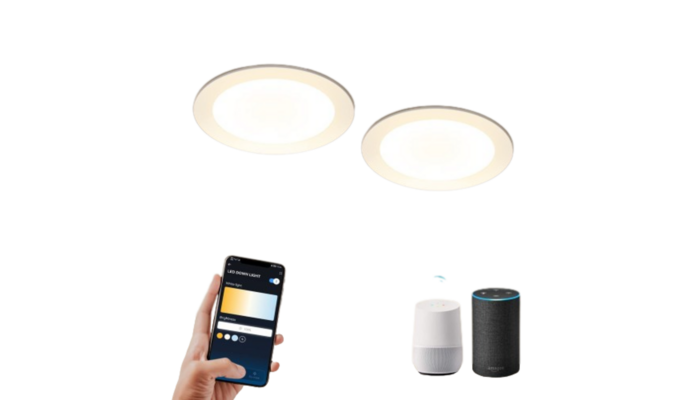 2 Plafones LED Aigostar