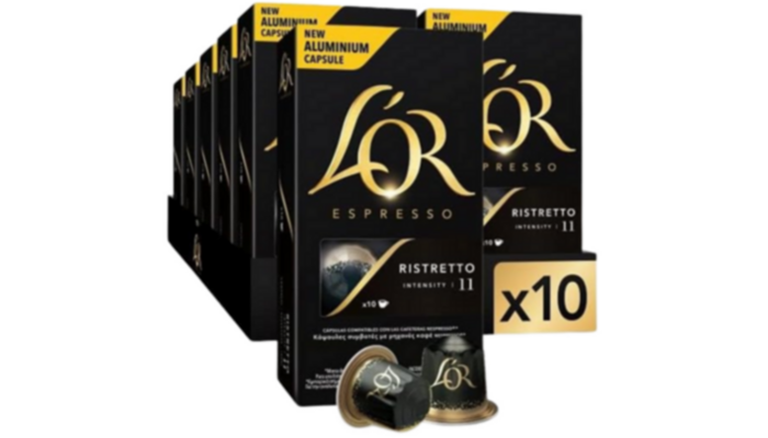 100 cápsulas L'or Ristretto